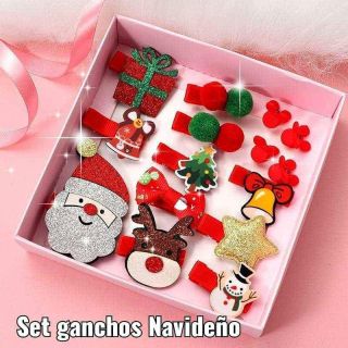 cajita de ganchos navideños 100346nv