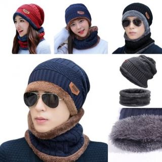 Gorros adultos damas caballeros bufanda antialérgicas importado Código C10038