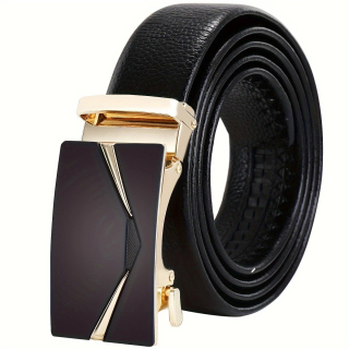 correa elegante  negro con detalle de plata 100154n