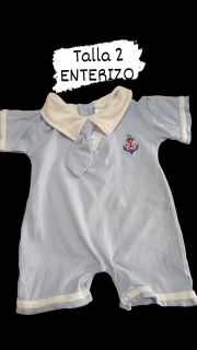 enterizo marinerito con corbata