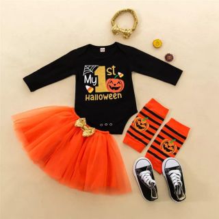HALLOWEEN set 1ER halloween   niñas bebe codigo H14