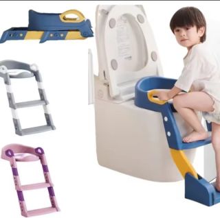 Adaptador De Baño Y Escalera Portátil Para Niños