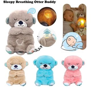 Peluche Musical NUTRIA  Para Bebes Hora De Dormir Regalo Kawai