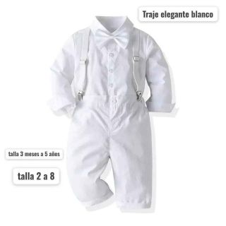 Traje  terno  ropa Formal para niños bebe bautizo codigo 100445