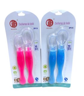 Cuchara de silicona duo