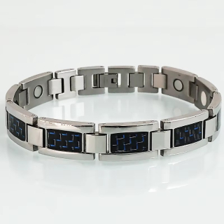 brazalete pulsera energía curativa biomagnetica modelo 100127PN