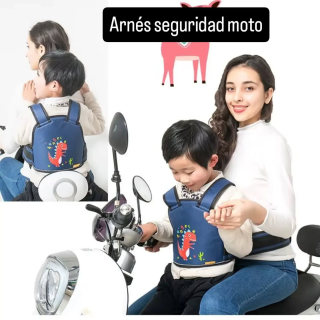 Arnes Cinturón de seguridad pechera niños moto bicicletas.. universal  codigo 100165MP