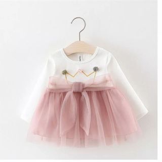 Vestido niñas corona tull código 100380