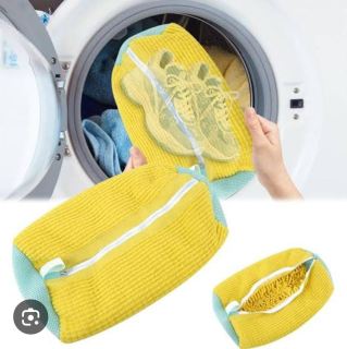 Bolsa Lavadora Para Zapatillas Protector Acolchado Reutilizable Antigolpes   codigo 100046B