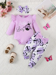 conjunto little lady  mariquita   dos piezas codigo 100524