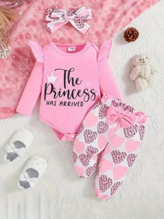 HERMOSO CONJUNTO 3 PIEZAS CORAZON THE PRINCESS CODIGO 100527