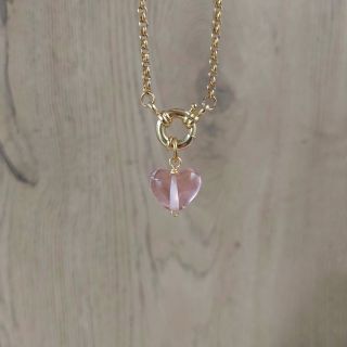 Dije corazón de murano