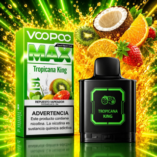 VOOPOO MAX 16K CARTUCHO | TROPICANA KING