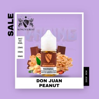 KINGS CREST | DON JUAN PEANUT | SALT NIC 30ML
