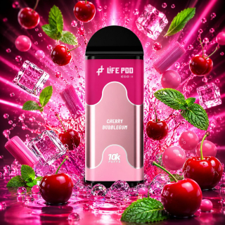 LIFE POD ECO 2 CARTUCHO 10K | CHERRY BBUBLEGUM