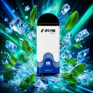 LIFE POD ECO 2 CARTUCHO 10K | MENTHOL