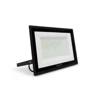 Reflector Led 300w Profesional Luces Exterior Luz Blanca Negro Blanco