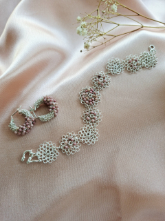 Pulsera rodocrositas