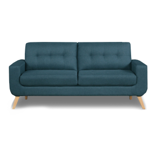 Sofa Rohan 3 cuerpos M-Acero