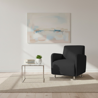 Sillon Naomi 1 Cuerpo Negro