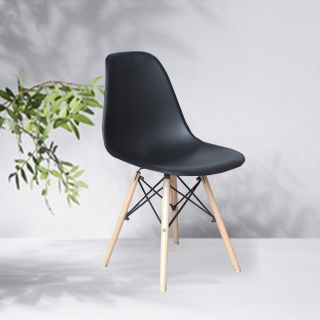 Silla Alba - Negro Mate