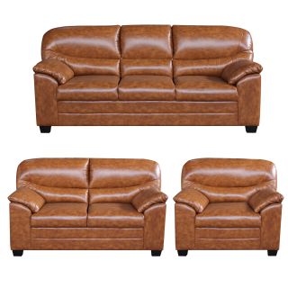 Juego de Sala Claudia 3-2-1 C.Chocolate