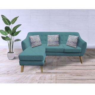 Seccional Sidney Lados Intercambiables Turqueza