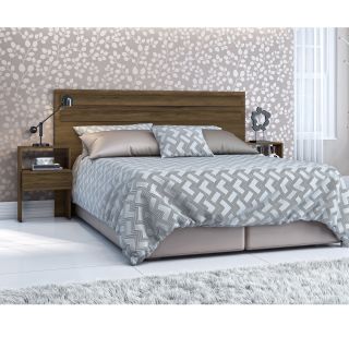 Cabecera Queen Mod Forza - Cedro