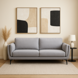 Sofá Maelis 3 cuerpos M-Gris