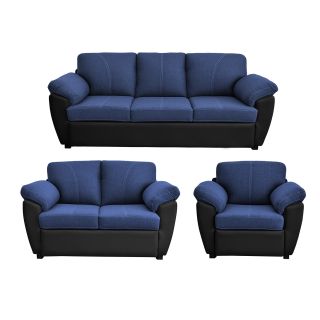 Juego de Sala San Marino 321- Azul/negro