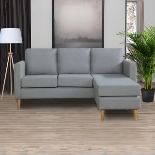 Seccional Tasya  Lados Intercambiable M-Gris