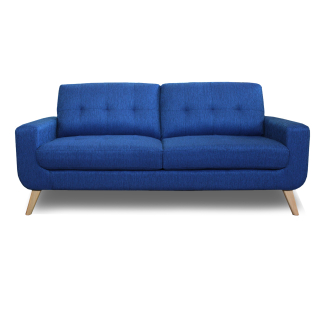 Sofá Rohan 3 cuerpos S-Azul