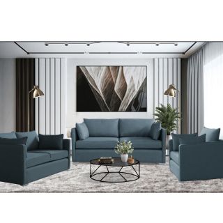 Juego de Sala Mariana 3-2-1 M-Acero