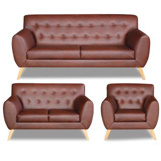 Juego de Sala  Corina 3-2-1 C-Tabaco