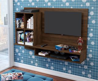 Escritorio Panel Paris Cedro