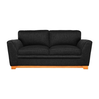 Sofá  Baltimore 3 cuerpos S-Negro