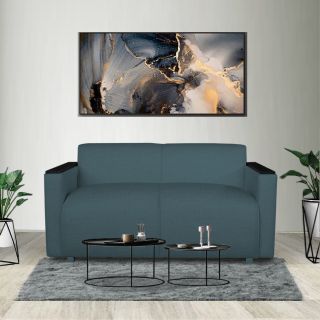 Sofá  Francia 2 cuerpos M-Acero