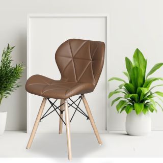 Silla Solange - Chocolate