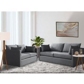 Juego de Sala Mariana 3-2 Gris