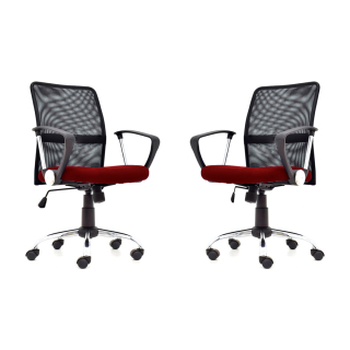 Silla Dubai Rojo Vino Sisur