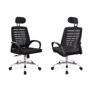 Silla Ejecutiva Loto Negro Sisur