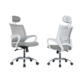 Silla Atlantis Presidente Gris Claro - Sisur