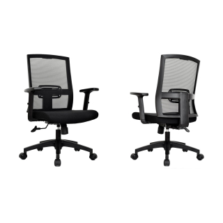 Silla Monk Gerente Negro Sisur