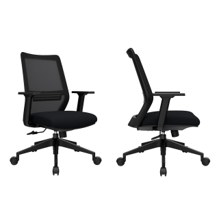 Silla Ergonómica Musk Negro - Sisur