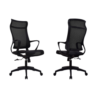 Silla Rigs Presidente Negro - Sisur