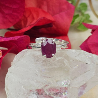 Anillos gema Rubí