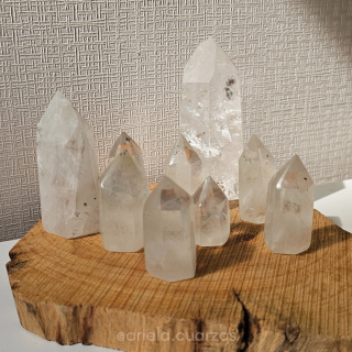 Punta de cuarzo maestro