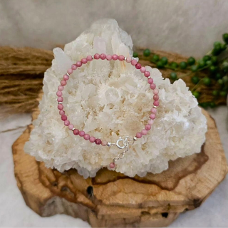 Pulsera de Rodonita