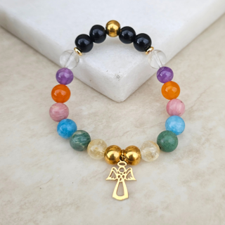 Pulsera elástica Siete Arcángeles