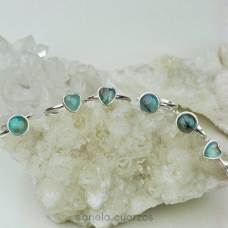 Anillos Ópalo Andino mini